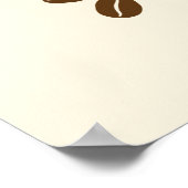 Squat Bench Deadlift en koffie Poster (Hoek)