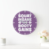 Squat Insane Voor Booty Winsten - Vrouwen Grappige Grote Klok (Huis)