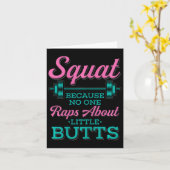 Squat omdat niemand Rap heeft over Little Butts Fi Kaart (Gele Bloem)