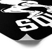 Squat Squad Workout Partner Trainer Coach Bodybuil Poster (Hoek)