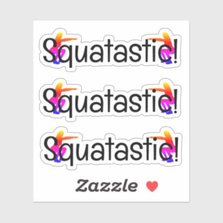 Squatastisch! Sticker