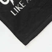 Squatch Grappige Bigfoot Pap Sasquatch Yeti Vaders Fleece Deken (Hoek)