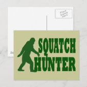 Squatch hunter briefkaart (Voorkant / Achterkant)