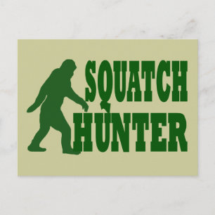 Squatch hunter briefkaart