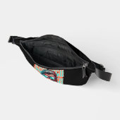 Squatch in zonnebril met  tekst heuptasje (Open)