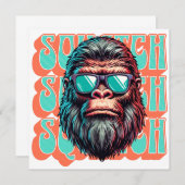 Squatch Retro Style Comic Pop Art (Voorkant / Achterkant)