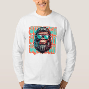  Squatch Retro Style Comic Pop Art T-shirt