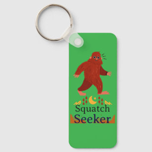 squatch seeker grote voet sleutelhanger