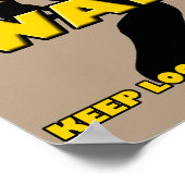 Squatch Watch Funny Sasquatch Bigfoot Yeti Poster (Coin)