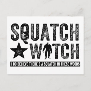 Squatch Watch - Ik geloof Briefkaart