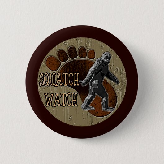 Squatch Watch Ronde Button 5,7 Cm (Voorkant)