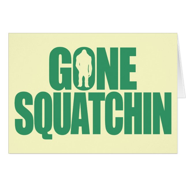Squatchin allé (Devant horizontal)