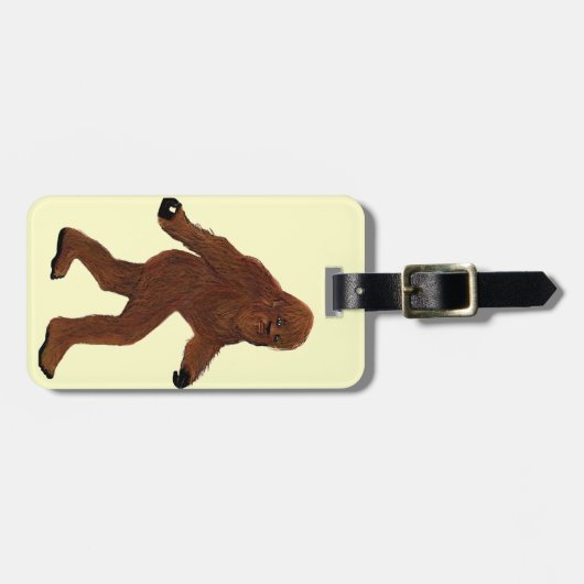 Squatchin' Bagagelabel (Voorkant horizontaal)