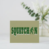 Squatchin Briefkaart (Staand voorkant)