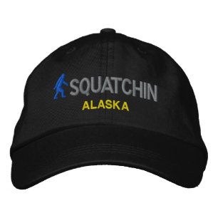 Squatchin en uw staat op maat pet