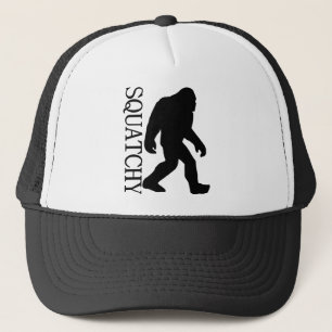 SQUATCHY SILHOUETTE Shirt - Special *BFRO* Edition Trucker Pet