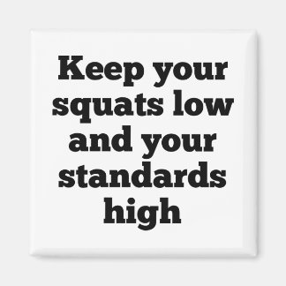 Squats Low Standards High Magnet Magneet