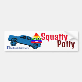 Squatty Potty Bumpersticker
