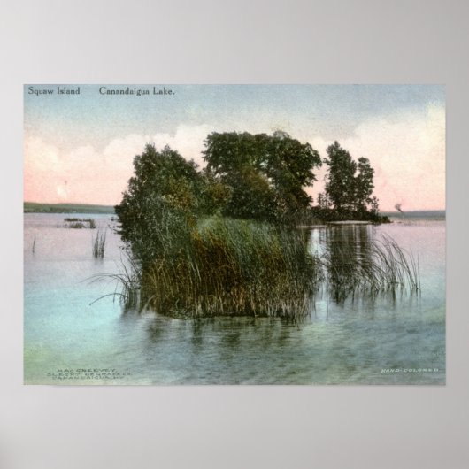 Squaw Island, Canandaigua Lake, NY Poster (Voorkant)