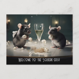 Squeak Easy Briefkaart