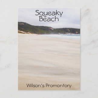 Squeaky Beach Wilson's Promontory, Victoria Briefkaart