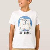 Squeekhearts Funny Mouse SweeLieveer Pun T-shirt (Voorkant)
