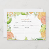 Squeeze | Cartes de recette de Fête des mariées d' (Devant)