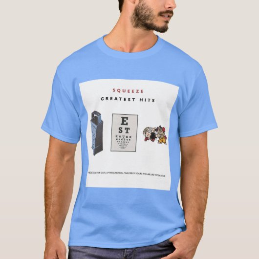 Squeeze grootste hits t-shirt (Voorkant)