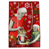 Squeeze your Xmas Medium Cadeauzakje (Achterkant)