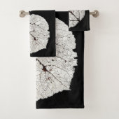 Squelette 1 de feuille d'Aspen (En situation)