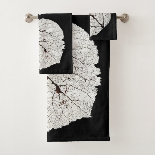 Squelette 1 de feuille d'Aspen (En situation)