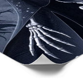 Squelette Assistant Horreur Imprimer Poster Wall A (Coin)