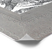 Squelette avec affiche crâne (Coin)