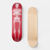 Squelette brillant : Skateboard personnalisé (Recto)