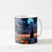 Squelette Citrouille Mug - Anime Éffrayante (Devant droit)