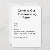 Squelette Clé & Porte Antique Invitation de chauff (Dos)