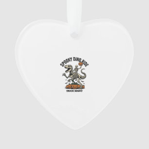Squelette de dinosaure Halloween Vintage Trick Rid