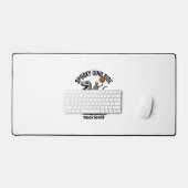 Squelette de dinosaure Halloween Vintage Trick Rid (Clavier et souris)