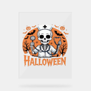 Squelette de l'infirmière d'Halloween Essential T-
