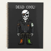 Squelette de motard super cool | Halloween (Devant)