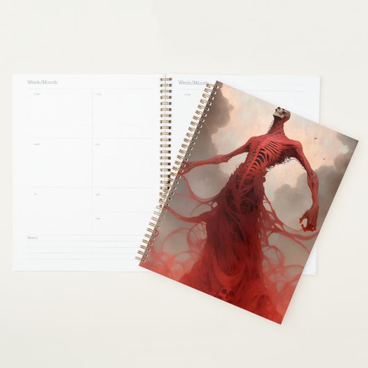 Squelette Démon Créature Imaginaire foncé Horreur (Devant avec enveloppe)