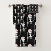 Squelette d'Halloween avec épée (En situation)