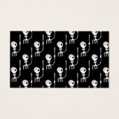 Squelette d'Halloween avec épée (Devant)