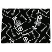 Squelette d'Halloween grand sac cadeau (Devant)