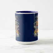 Squelette Effrayant Dans La Mug Halloween De Nuit (Centre)