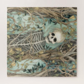 Squelette éffrayant Halloween Jigsaw Puzzle (Horizontal)
