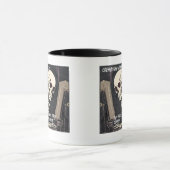 Squelette et Rose Mug de l'écrivain (Centre)