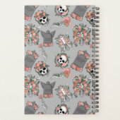Squelette floral gris (Dos)