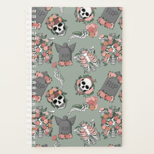 Squelette floral vert (Devant)