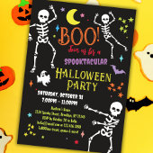Squelette Halloween Fête Invitation